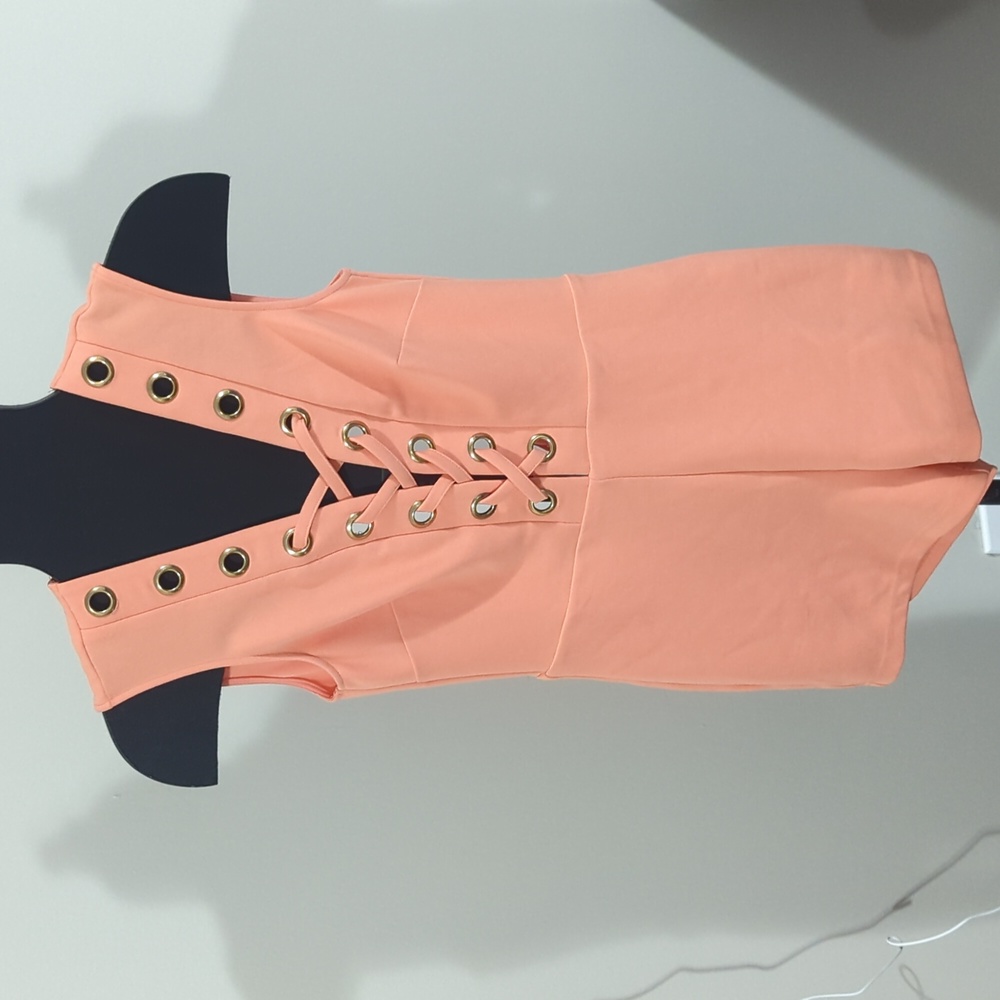 Peach Romper